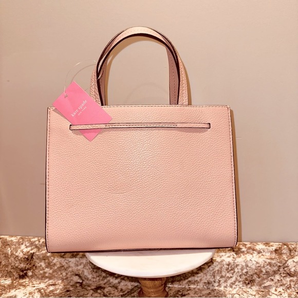 Kate Spade - Hayes Street Small Satchel, Roseycheeks color, NWT - Picture 3 of 10